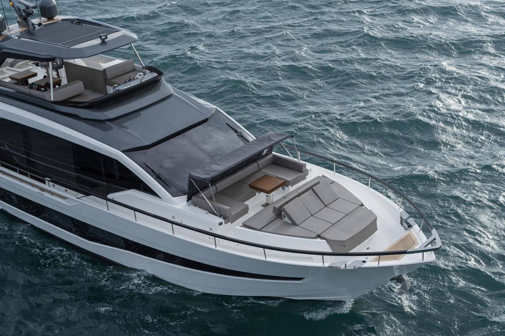a boat on the water aboard SO SO NICE Yacht for Sale