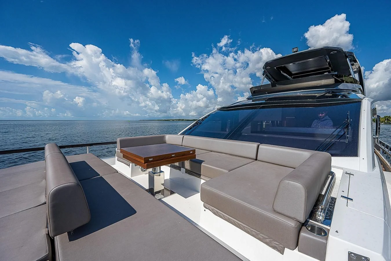 a boat on the water aboard SO SO NICE Yacht for Sale