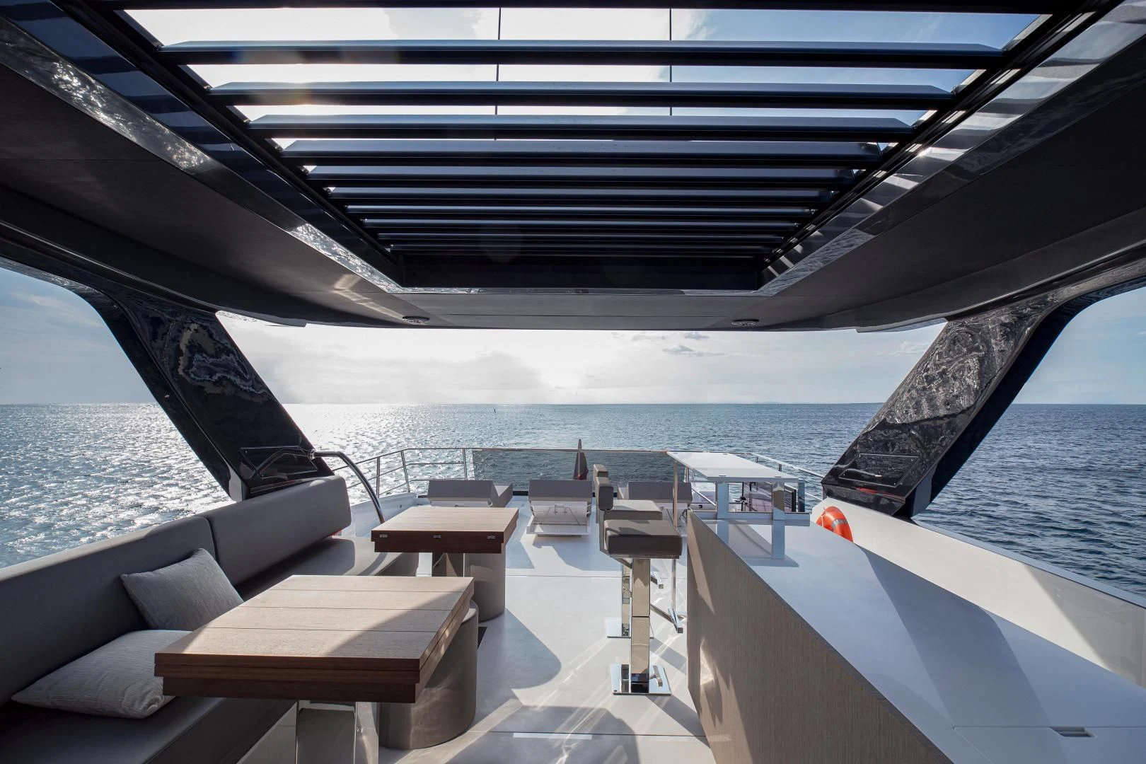 a boat on the water aboard SO SO NICE Yacht for Sale