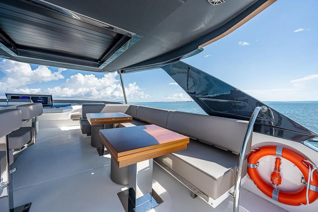 a boat on the water aboard SO SO NICE Yacht for Sale
