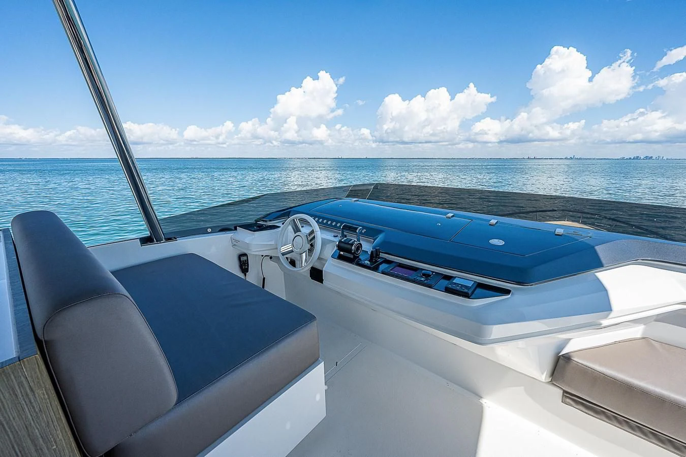 a boat on the water aboard SO SO NICE Yacht for Sale