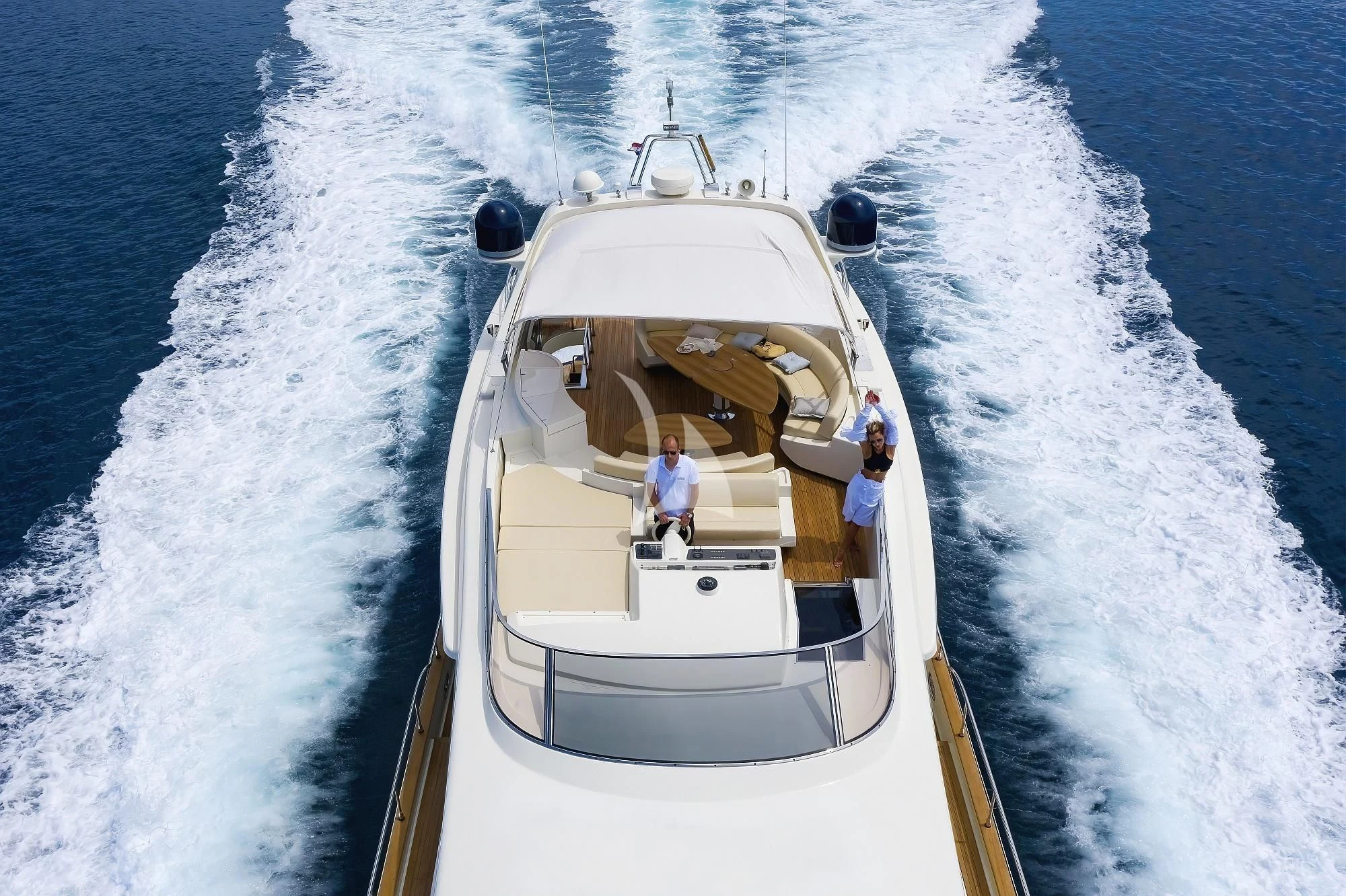 a boat on the water aboard 888 Yacht for Sale