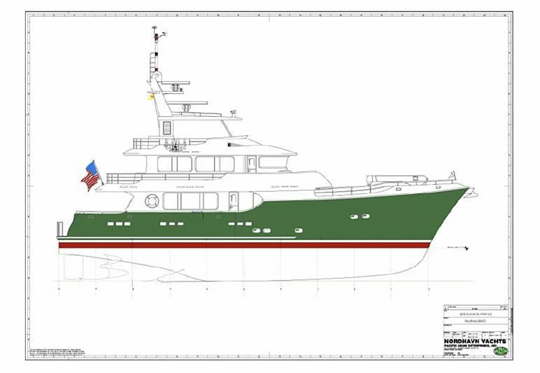 diagram aboard SOL & SONS Yacht for Sale