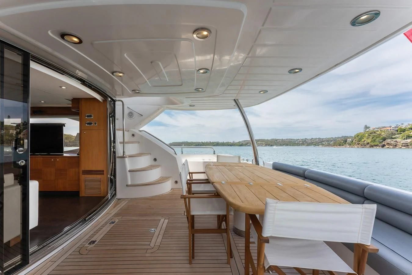 a boat on a boat aboard SYDNEY Yacht for Charter