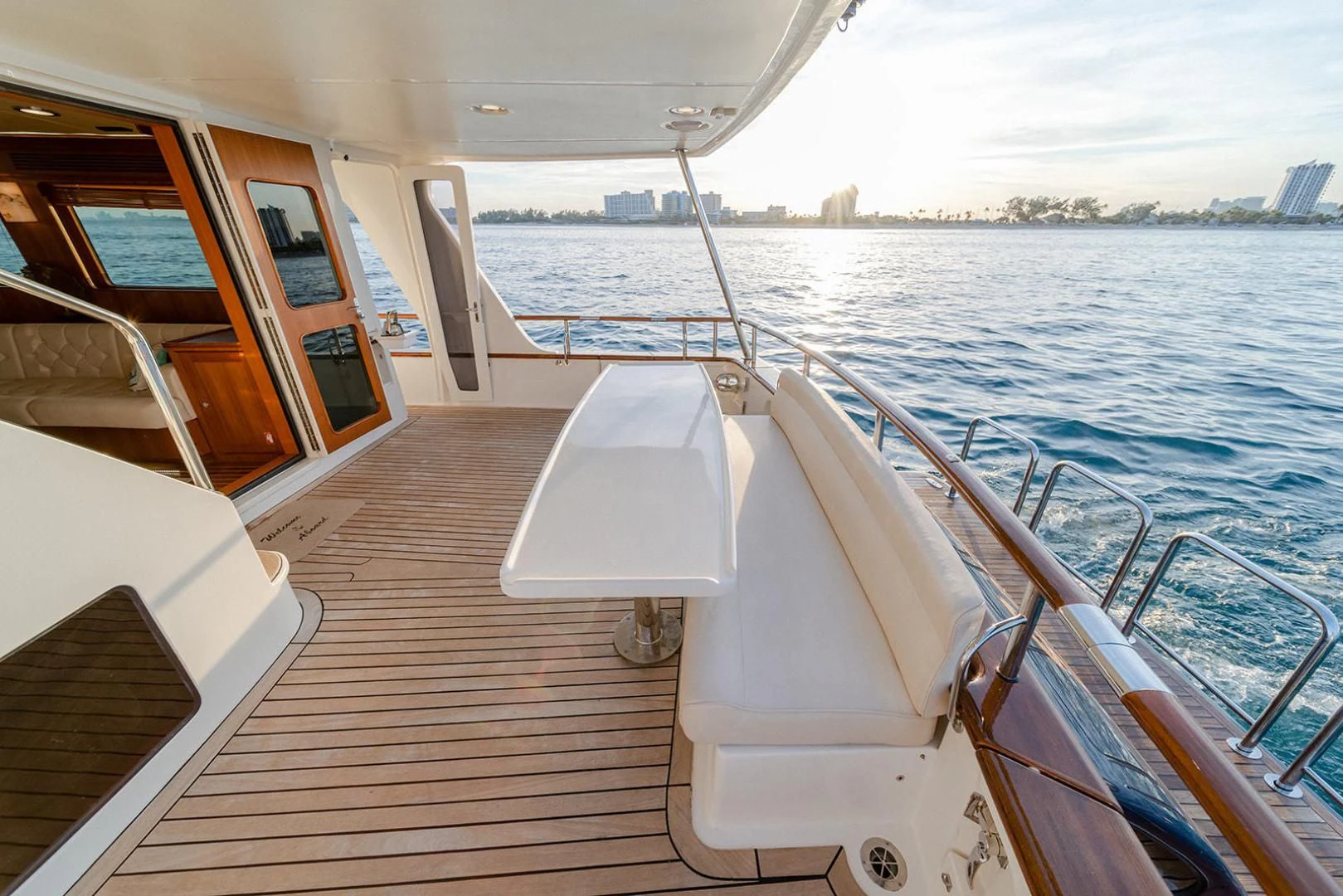 a boat on the water aboard EASYWAY Yacht for Sale