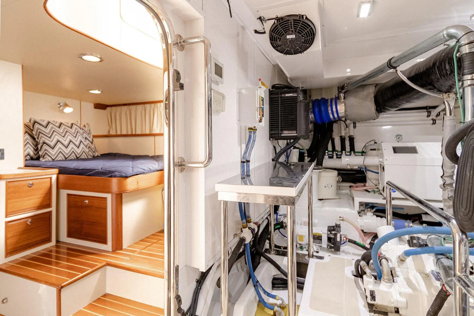 a room with medical equipment aboard EASYWAY Yacht for Sale