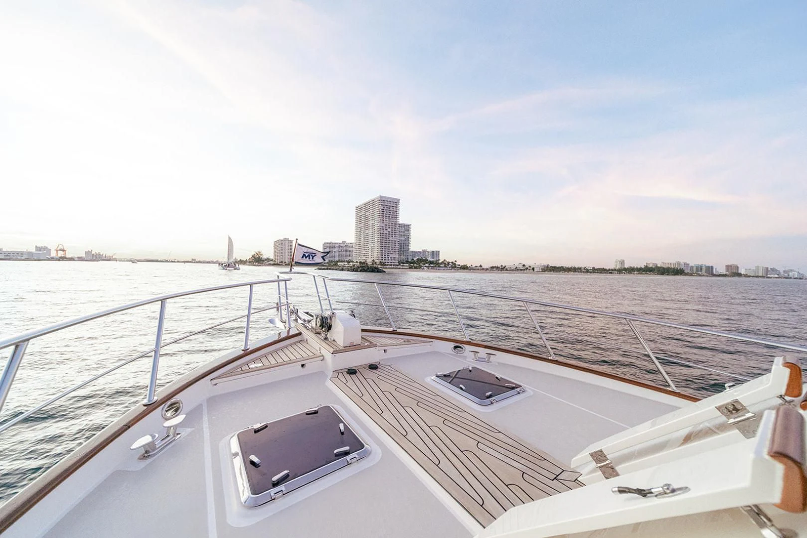 a boat on the water aboard EASYWAY Yacht for Sale