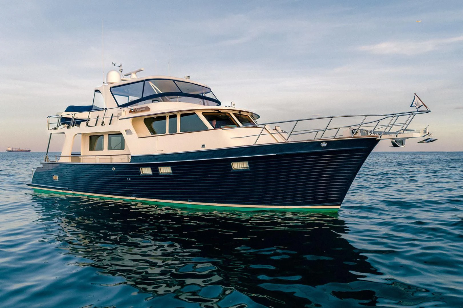 a boat in the water aboard EASYWAY Yacht for Sale
