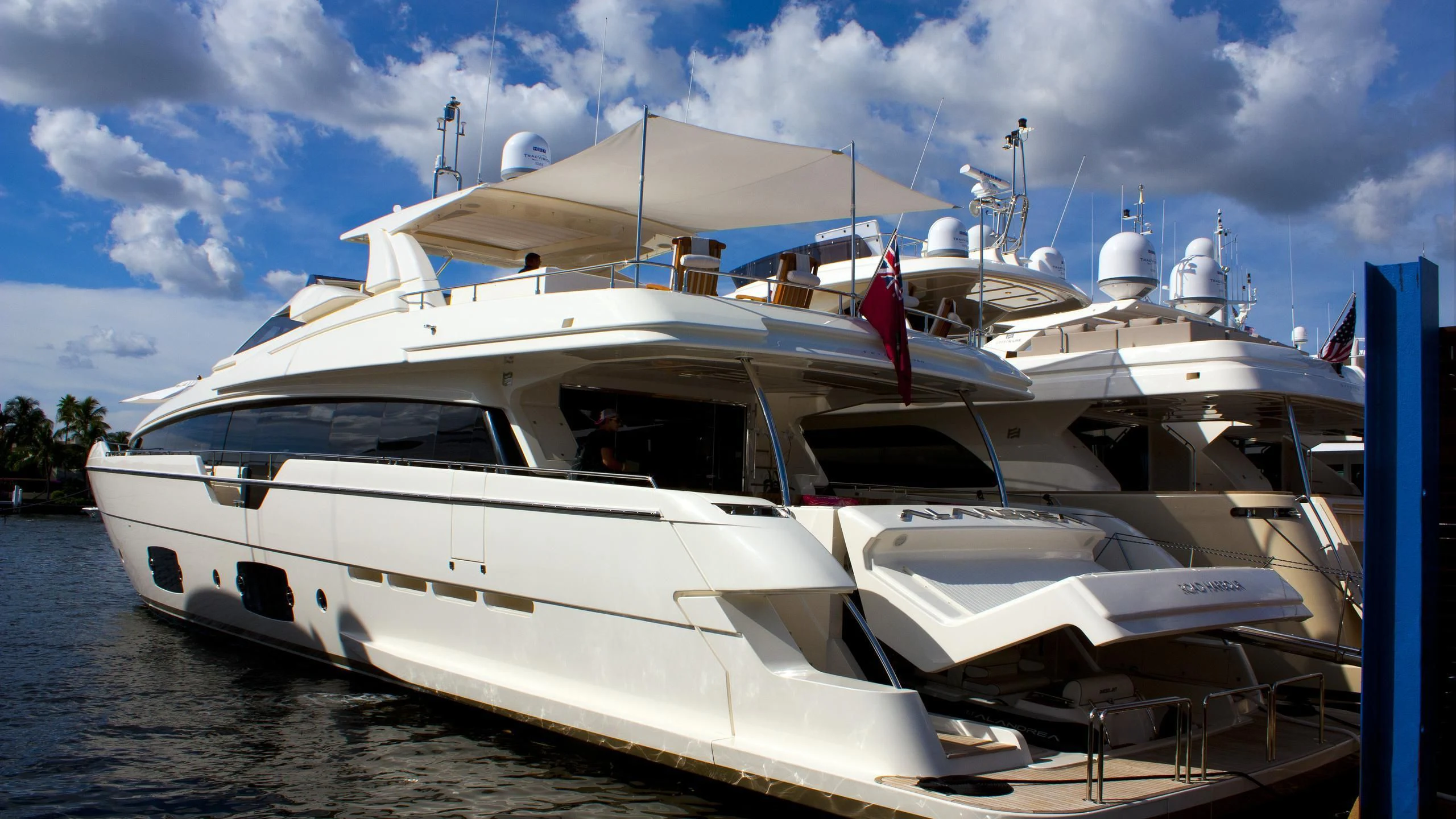 a boat on the water aboard IN TOO DEEP Yacht for Sale