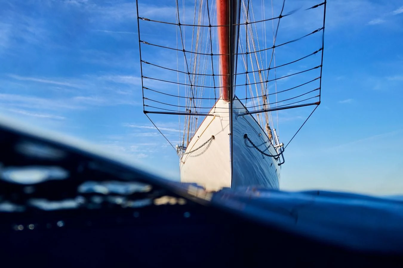 a sailboat in the water aboard ELENA OF LONDON Yacht for Sale