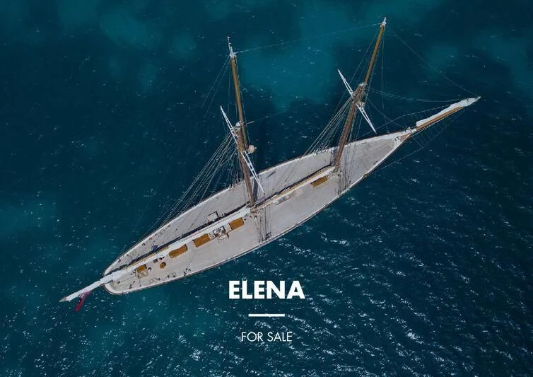 a space shuttle flying through space aboard ELENA OF LONDON Yacht for Sale