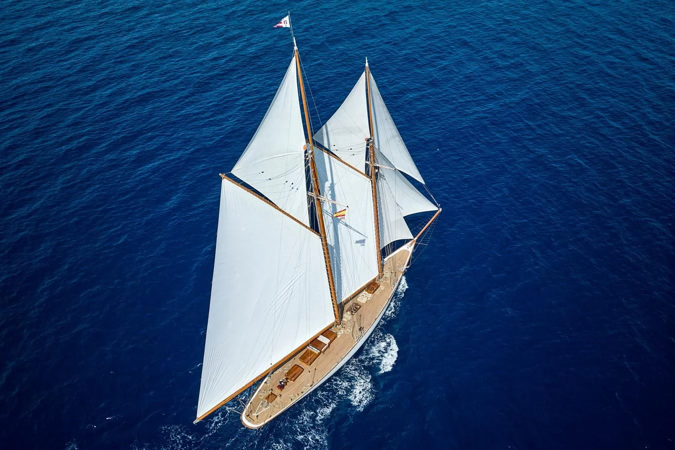 a boat in the water aboard ELENA OF LONDON Yacht for Sale