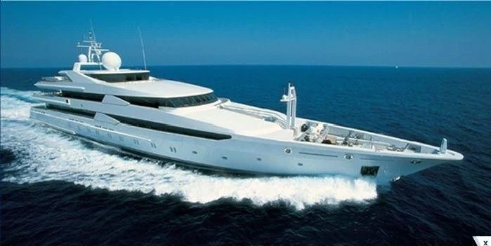 a ship on the water aboard CONSTELLATION Yacht for Sale