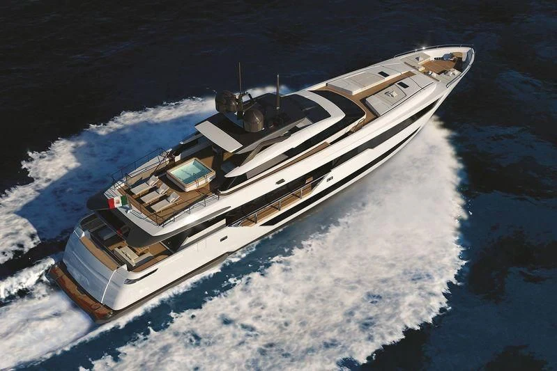 a satellite in space aboard NATALY S Yacht for Sale