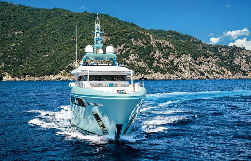 a boat on the water aboard LATONA Yacht for Sale
