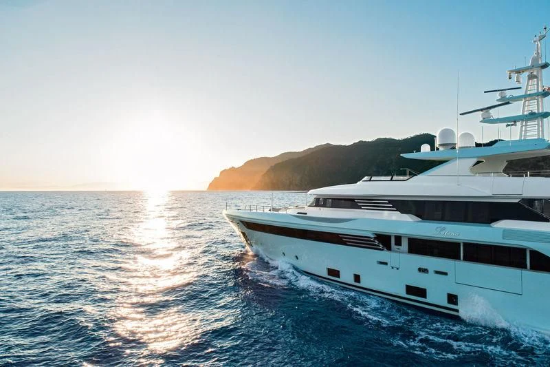 a boat on the water aboard LATONA Yacht for Sale