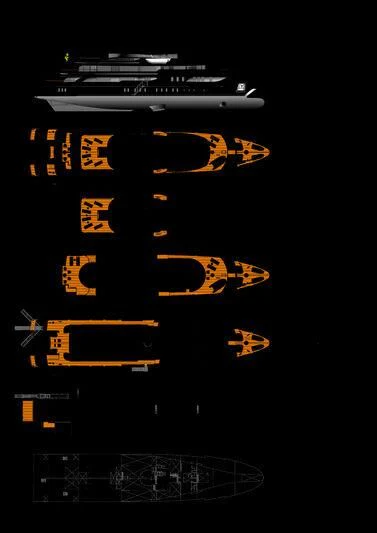 a black and white video game aboard AELIA Yacht for Sale