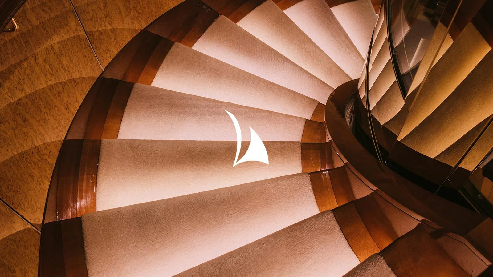 background pattern aboard AELIA Yacht for Sale