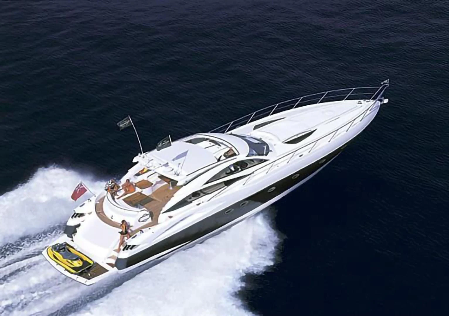 a boat on the water aboard SECOND THOUGHTS Yacht for Sale