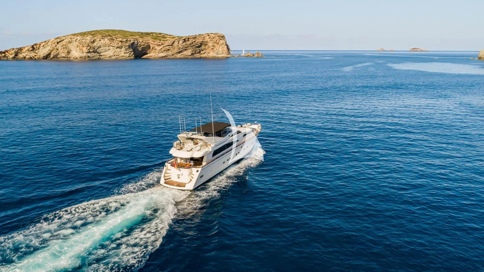 a boat on the water aboard IRMAO Yacht for Sale