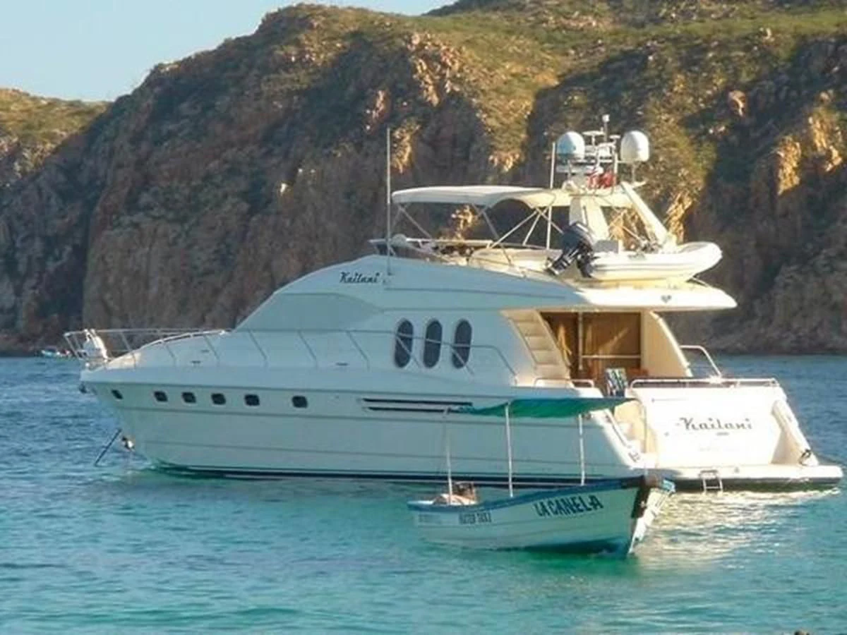 a boat on the water aboard KAILANI Yacht for Sale