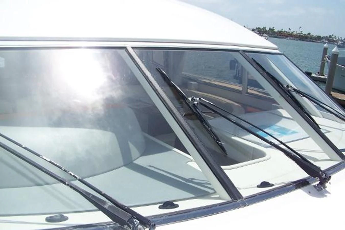 the side of a car aboard KAILANI Yacht for Sale