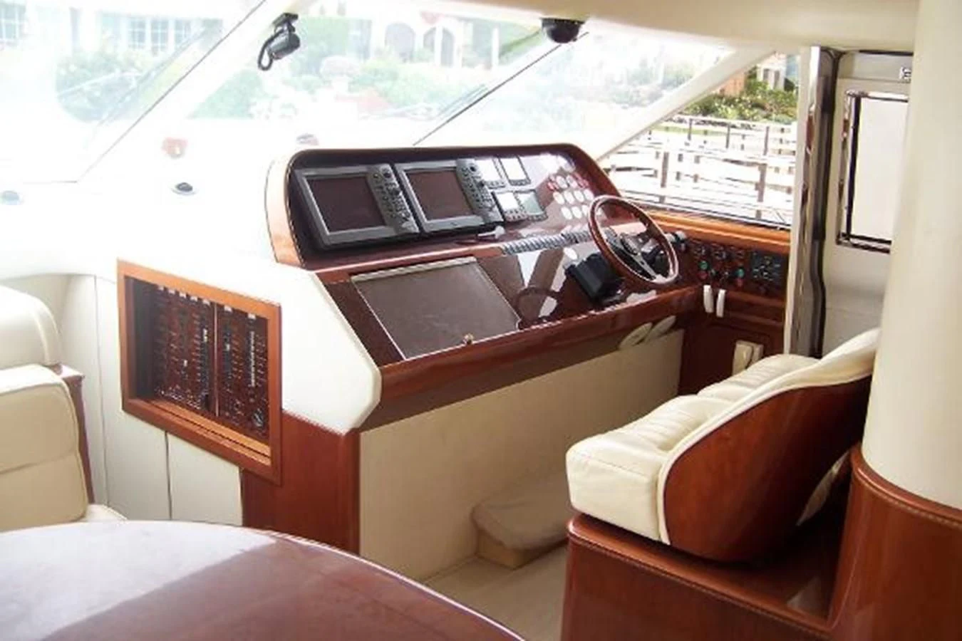 a machine on the window aboard KAILANI Yacht for Sale