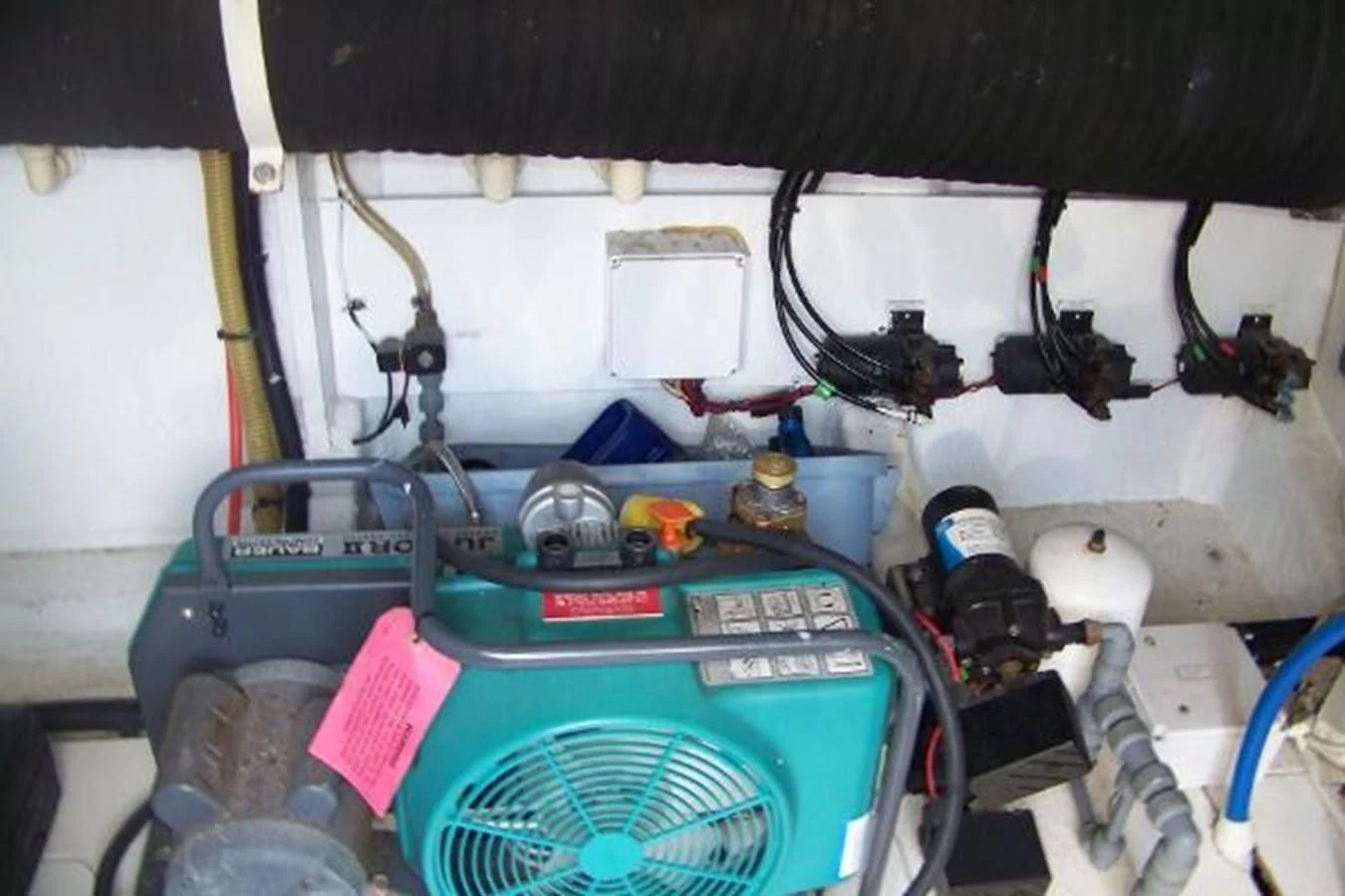 a machine with wires aboard KAILANI Yacht for Sale