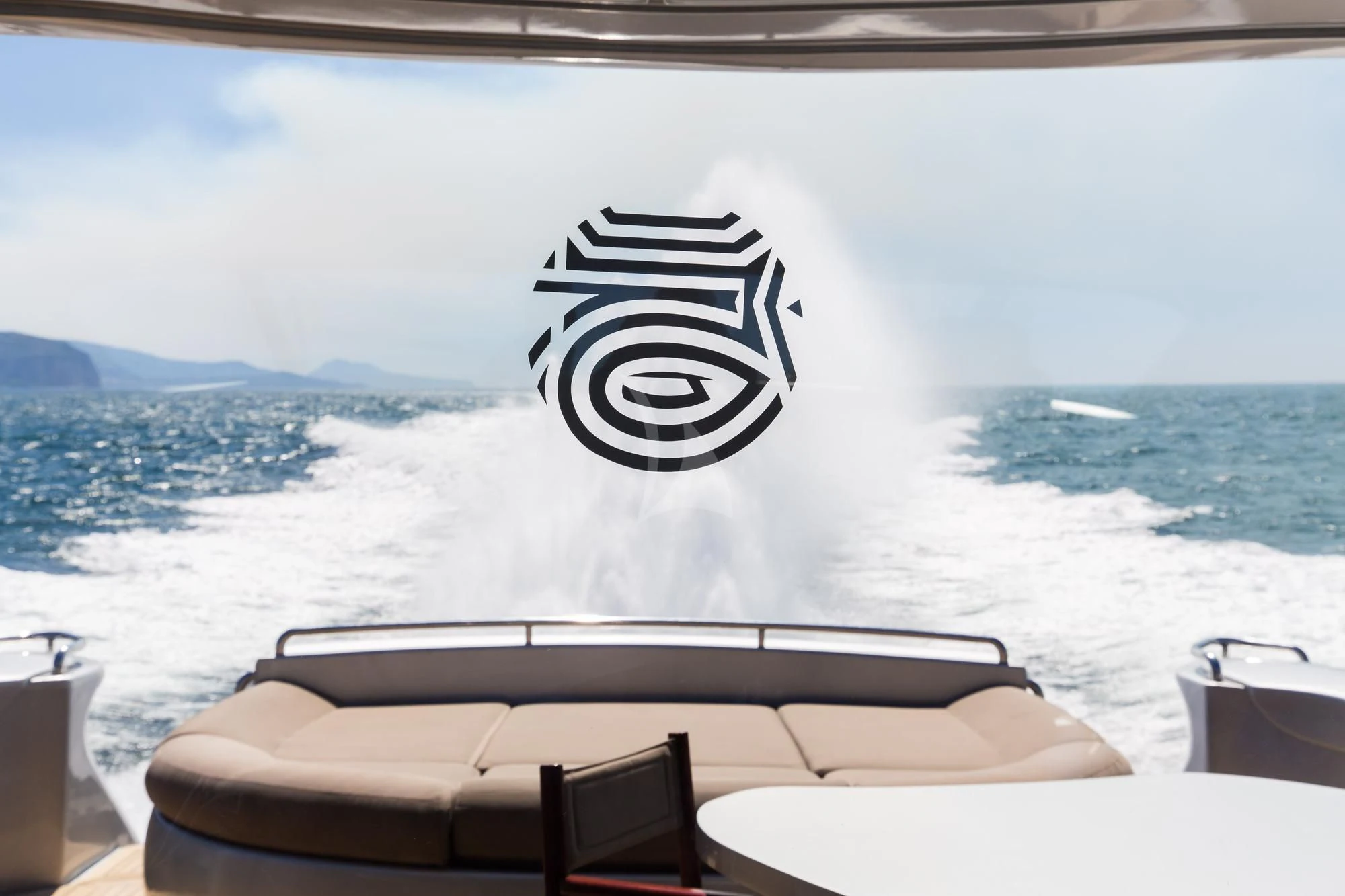 a boat on the water aboard CINQUE Yacht for Sale