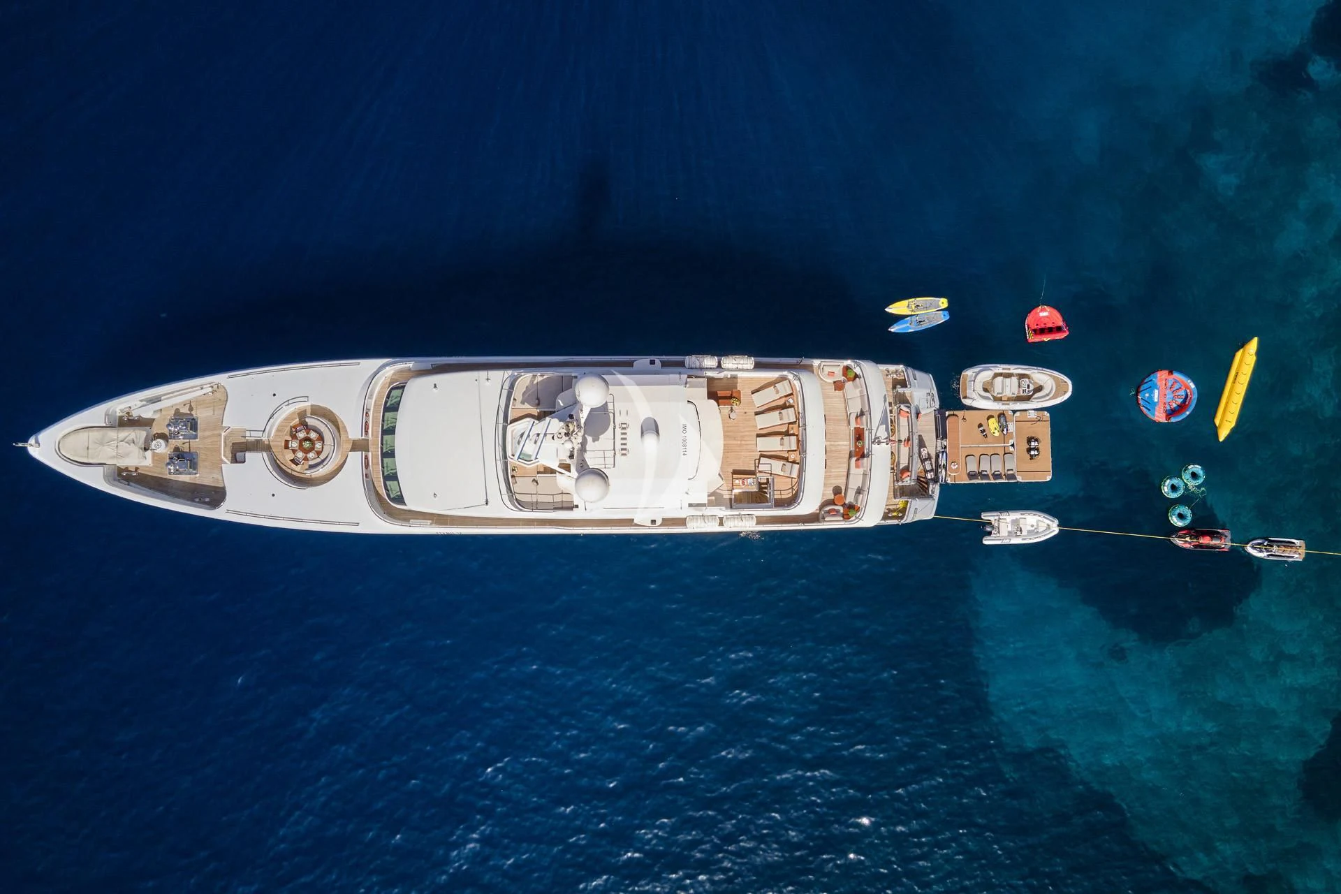 a satellite in the ocean aboard ELENA V Yacht for Sale