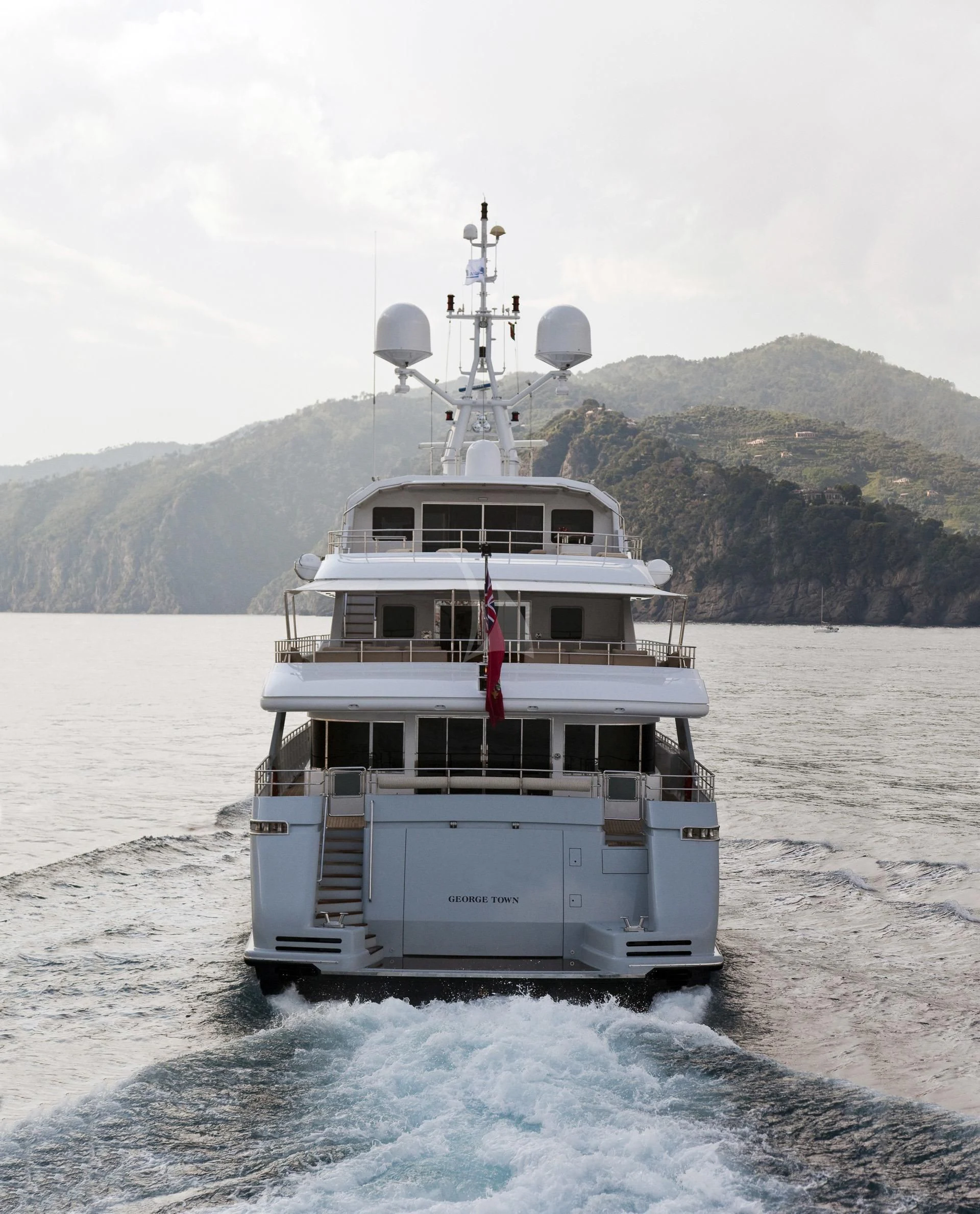 a boat on the water aboard ELENA V Yacht for Sale