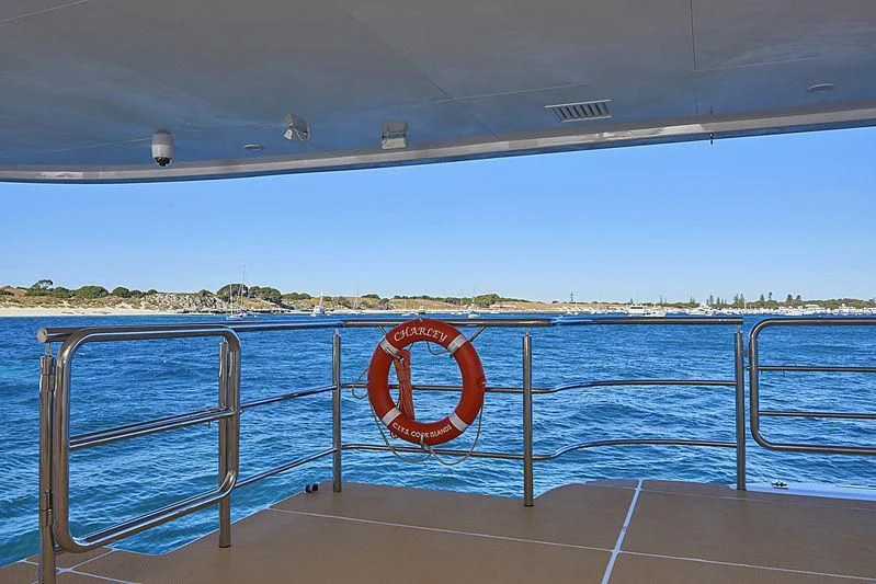a boat on the water aboard CHARLEY Yacht for Sale