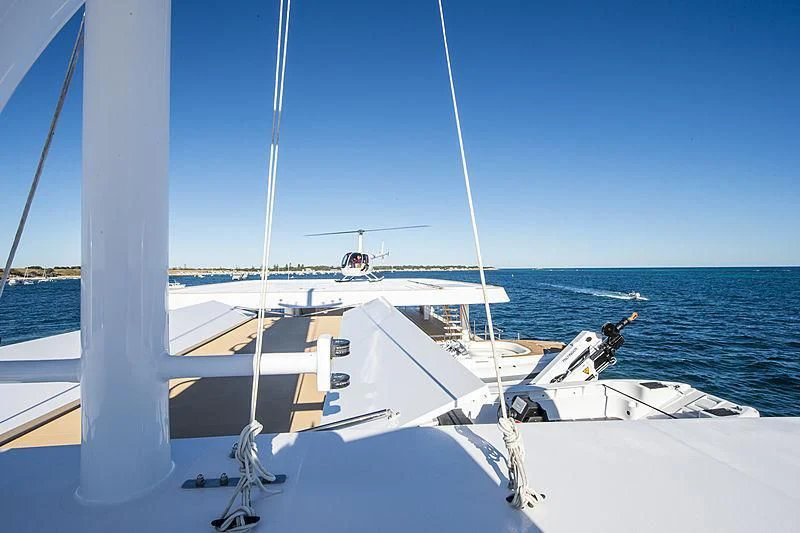 a boat on the water aboard CHARLEY Yacht for Sale