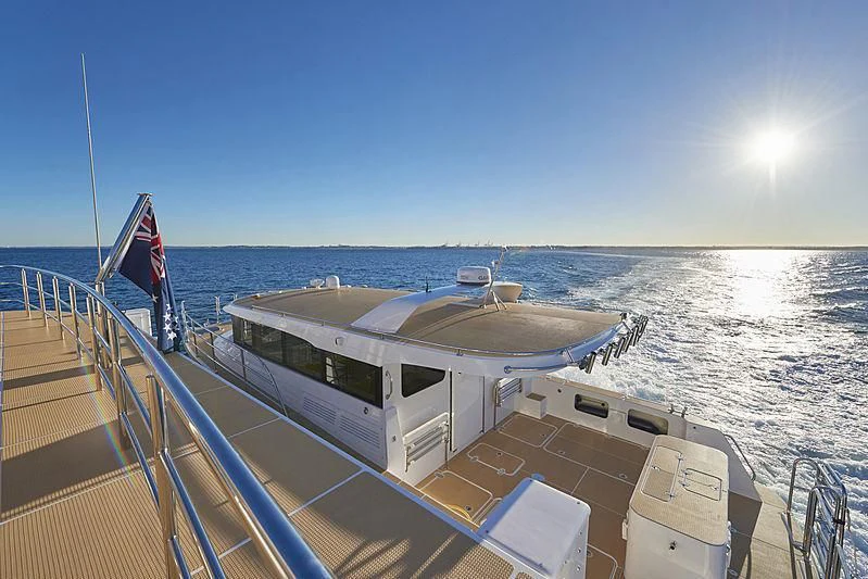 a boat on the water aboard CHARLEY Yacht for Sale