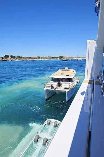 a boat on the water aboard CHARLEY Yacht for Sale