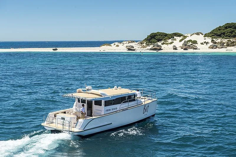 a boat on the water aboard CHARLEY Yacht for Sale