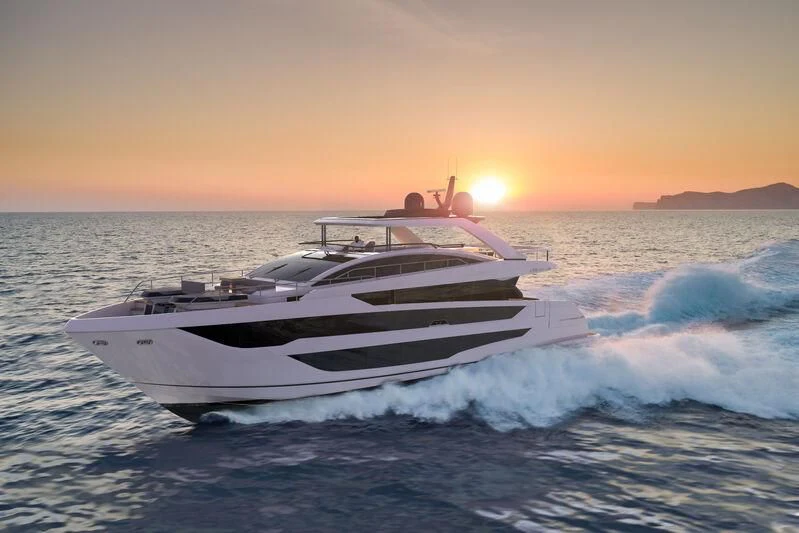 a boat on the water aboard PEARLY SPENCER Yacht for Sale