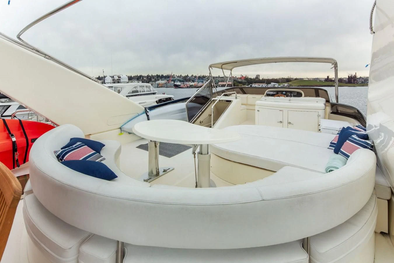 a boat on the water aboard SEA HAWK Yacht for Sale