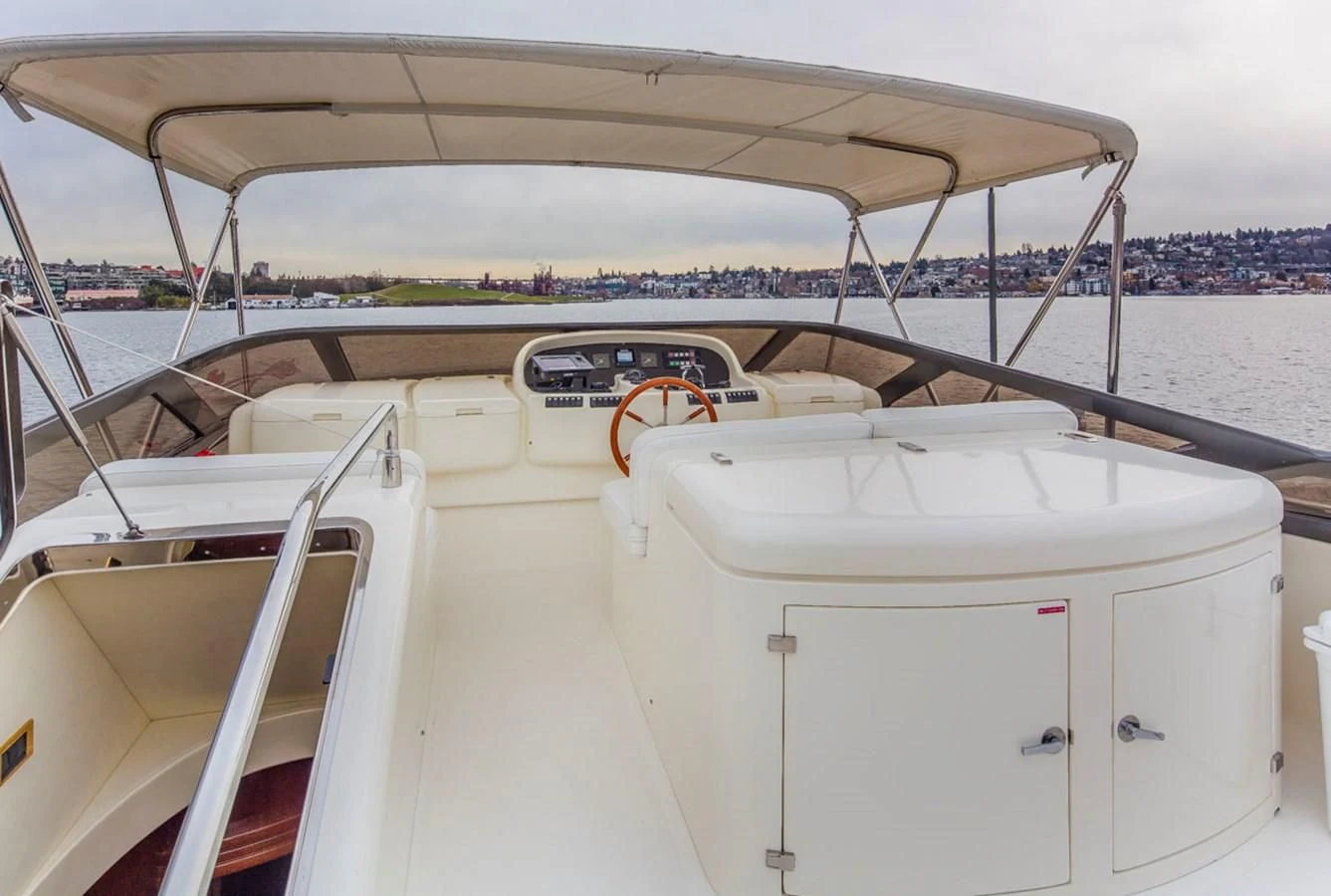 a boat on the water aboard SEA HAWK Yacht for Sale
