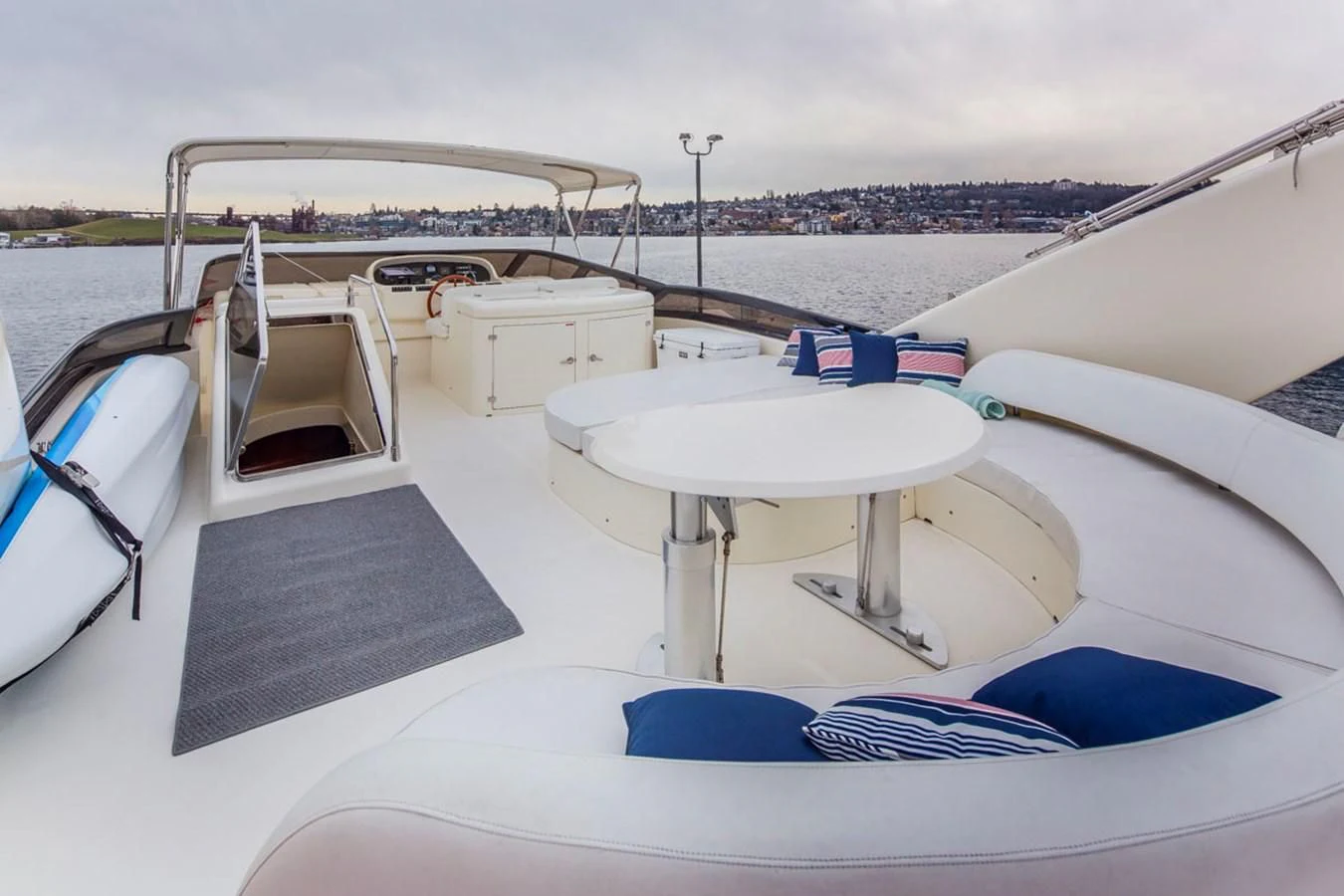 a boat on the water aboard SEA HAWK Yacht for Sale