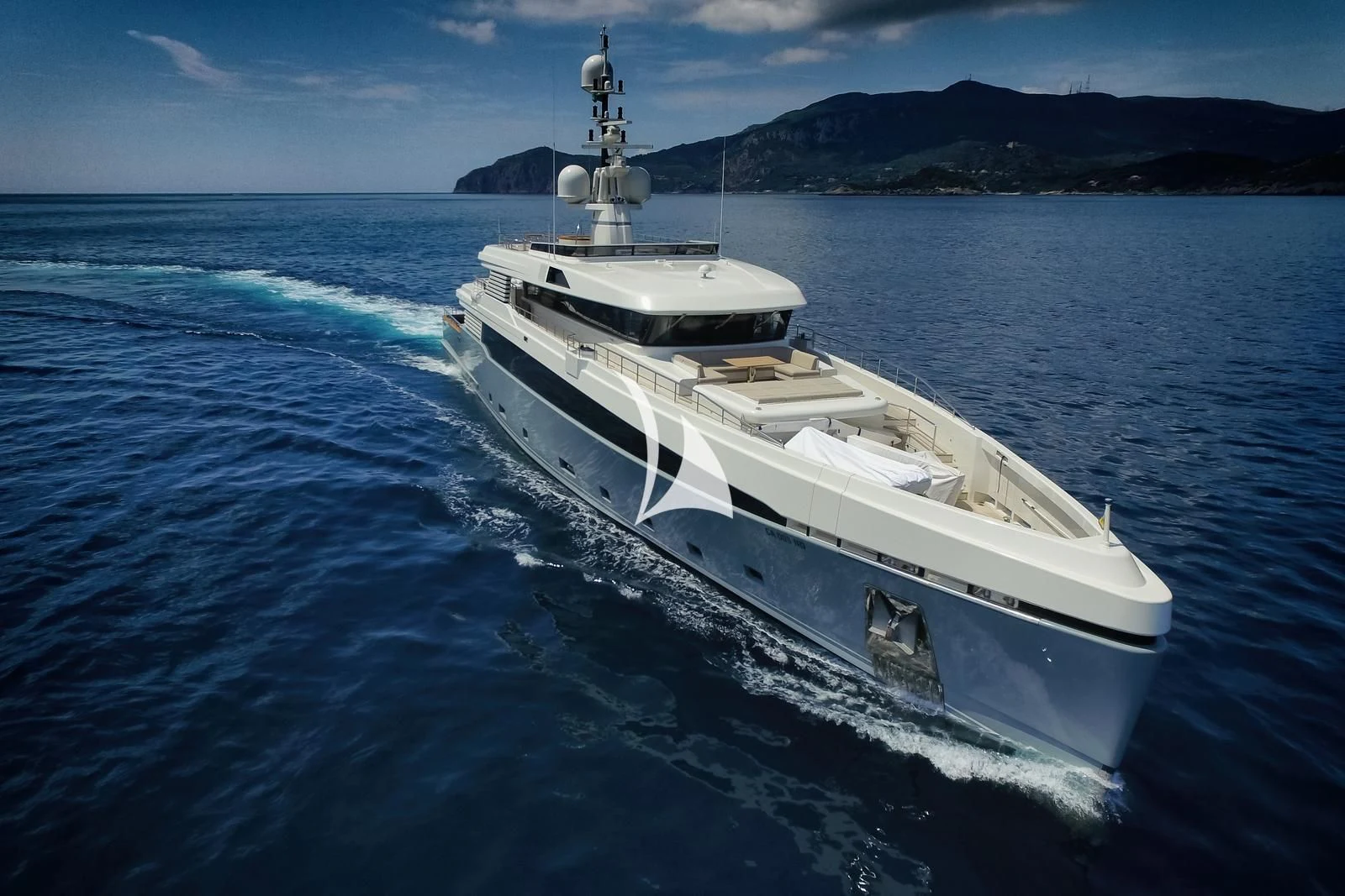 a boat in the water aboard ASLEC 4 Yacht for Sale