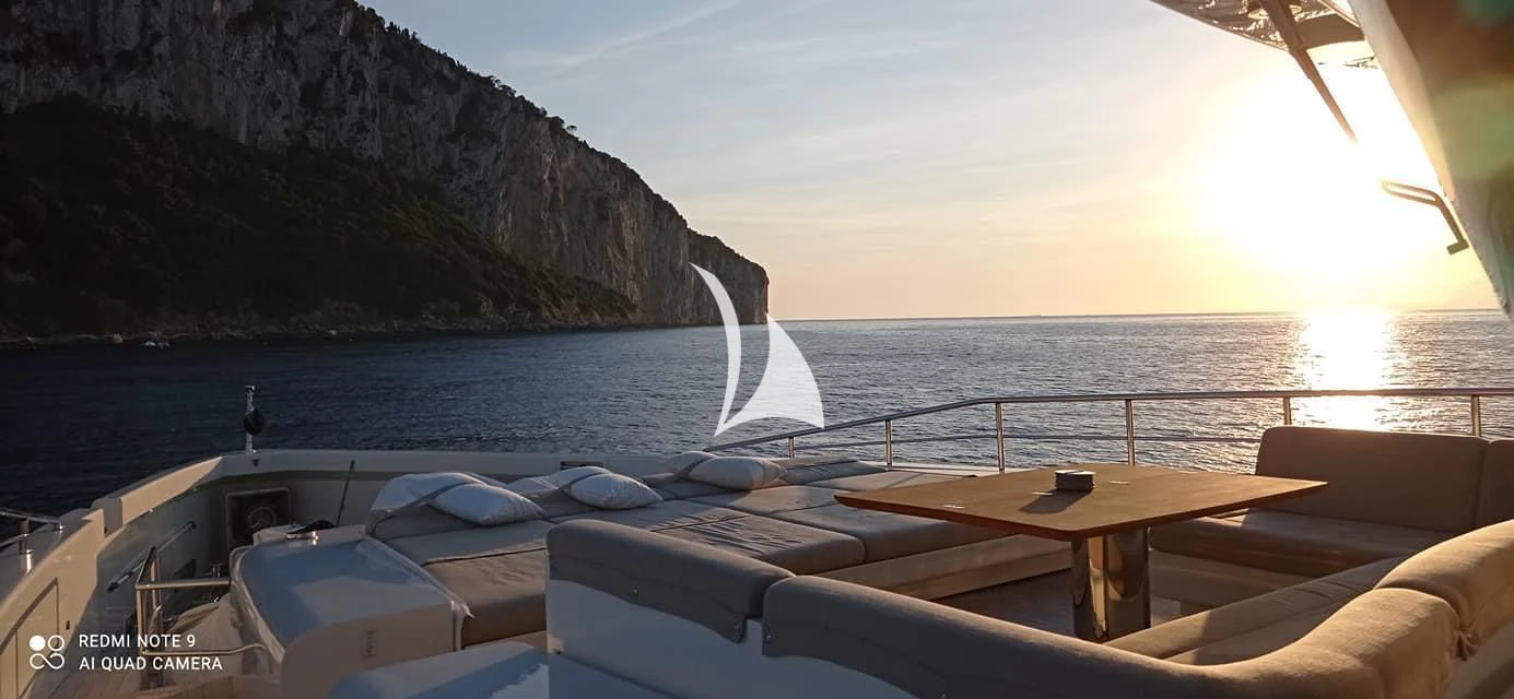 a boat on the water aboard ASLEC 4 Yacht for Sale