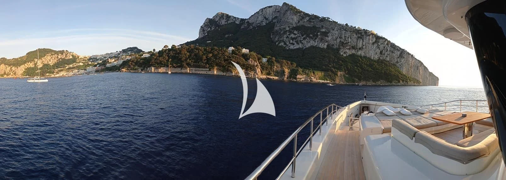 a boat on the water aboard ASLEC 4 Yacht for Sale