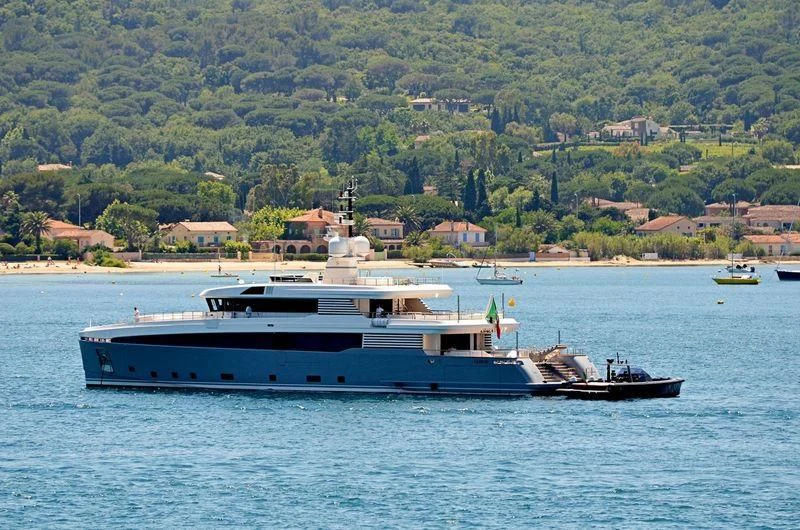 a boat on the water aboard ASLEC 4 Yacht for Sale