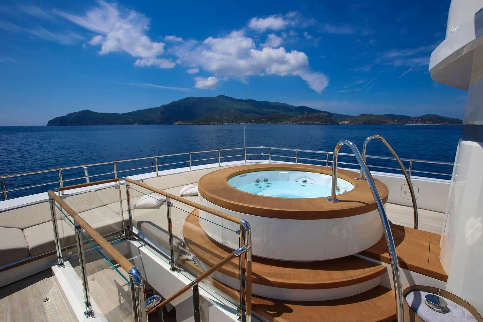 a boat on the water aboard ASLEC 4 Yacht for Sale