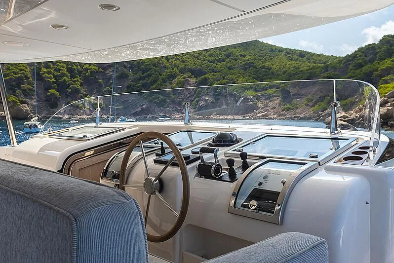 a boat on the water aboard LADY ALINA Yacht for Sale