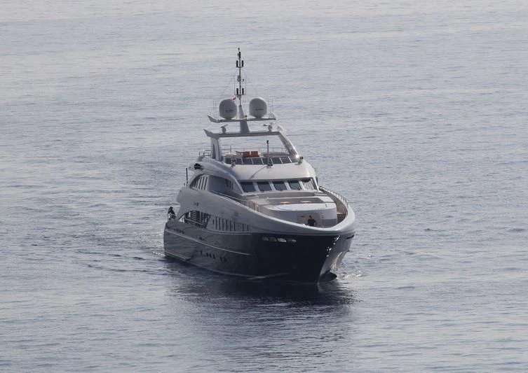 a boat in the water aboard MORDAN Yacht for Sale
