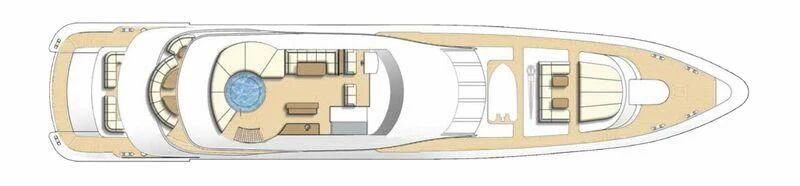 diagram aboard MORDAN Yacht for Sale