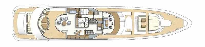 diagram aboard MORDAN Yacht for Sale