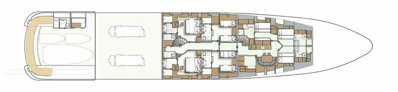 diagram aboard MORDAN Yacht for Sale
